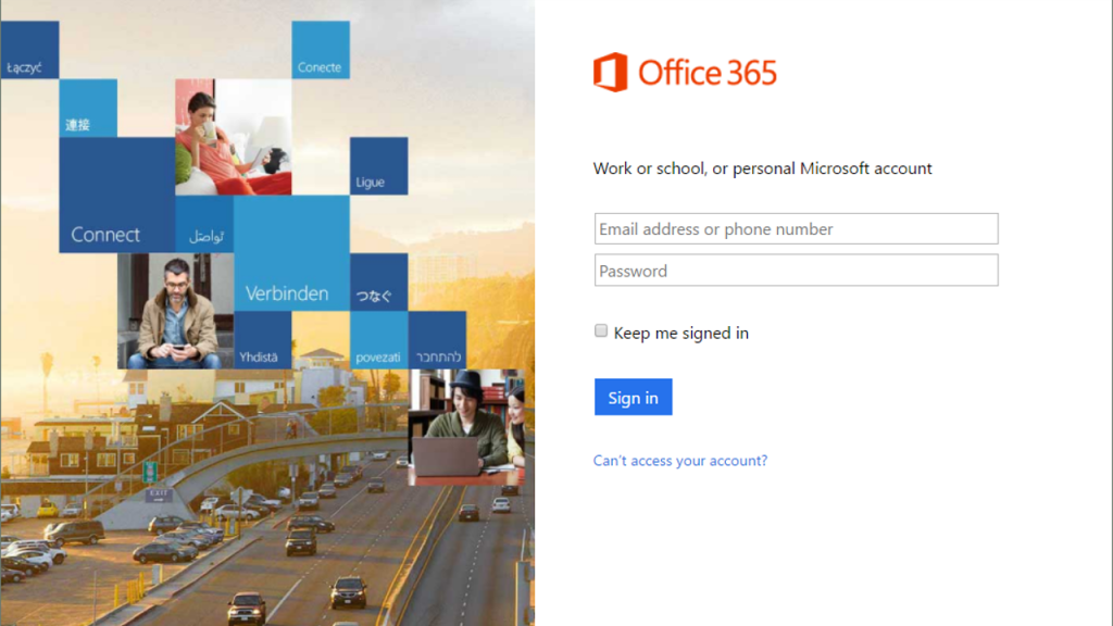 Office 365 Sign-In page changes - 248-850-8616