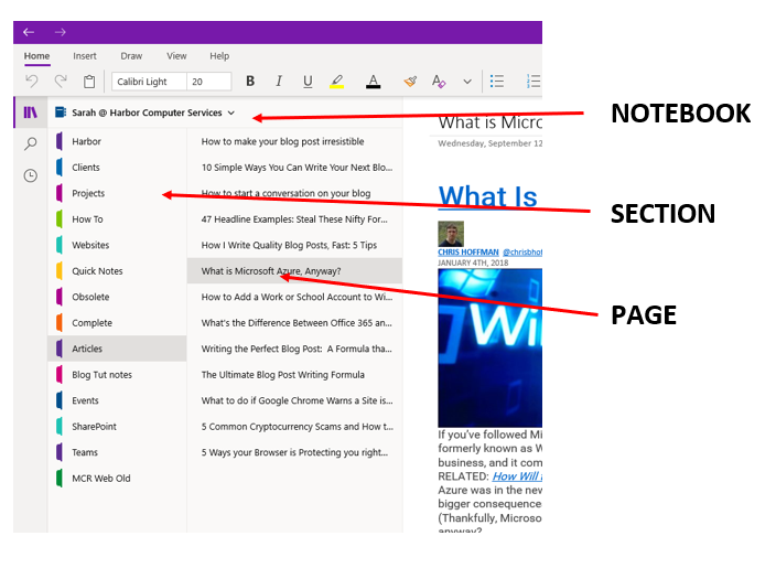 How to Use OneNote Effectively (Stay organized with little effort